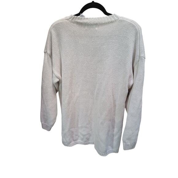 Vintage Gitano Sweater Size L 90's Y2K Ivory - Picture 5 of 7
